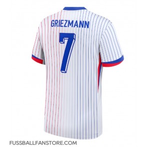 Frankreich Antoine Griezmann #7 Replik Auswärtstrikot EM 2024 Kurzarm